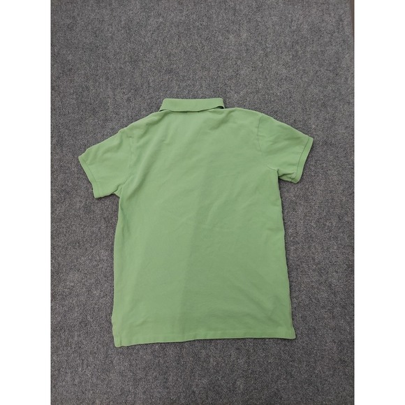 Vtg Polo Ralph Lauren Shirt Mens Large Green Blue Pique Pony golf Lot of 2 - Picture 4 of 16